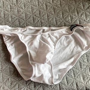 Cocksox White Cotton Briefs
